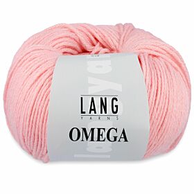 Lang Yarns Omega 09 babyroze / lichtroze - Acryl Garen