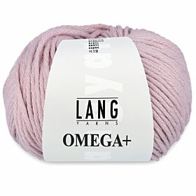 Lang Yarns Omega Plus 09 oudroze / bleekroze - Acryl Garen
