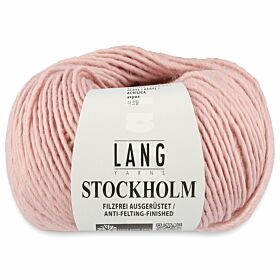 Lang Yarns Stockholm 09 roze - Wol/Acryl Garen