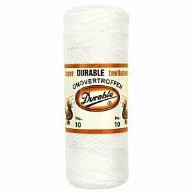 Durable Breikatoen Nr. 10 - 009 wit - Katoen Garen