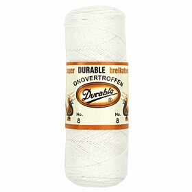 Durable Breikatoen Nr. 8 - 009 wit - Katoen Garen