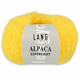Lang Yarns Alpaca Superlight -13 geel - Wol Garen