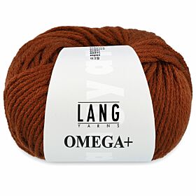 Lang Yarns Omega Plus 15 noga bruin - Acryl Garen