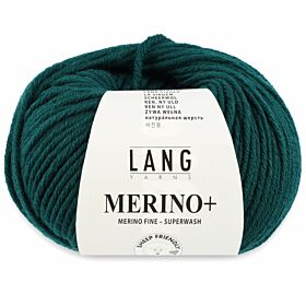 Lang Yarns Merino Plus 17 bosgroen / spar - Merinowol Garen