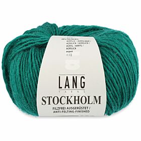 Lang Yarns Stockholm 17 donkergroen - Wol/Acryl Garen