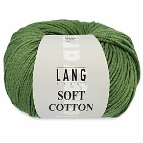 Lang Yarns Soft Cotton 18 groen - Katoen Garen