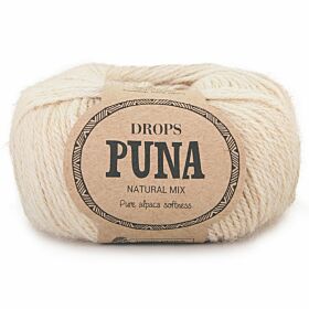 Drops Puna Natural Mix - 02 beige - Alpaca Wol Garen