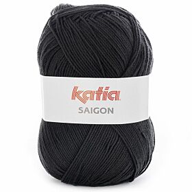 Katia Saigon - 02 zwart - Acryl Garen