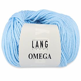 Lang Yarns Omega 20 lichtblauw / ijsblauw - Acryl Garen