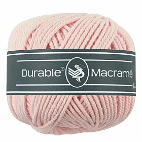 Durable Macramé 0203 light pink - Katoen Garen