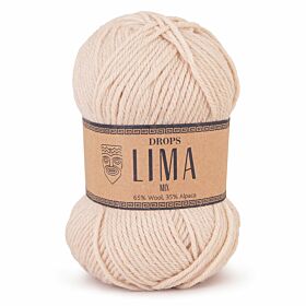 DROPS Lima Mix - 0206 tarwe / lichtbeige - Wol & Garen