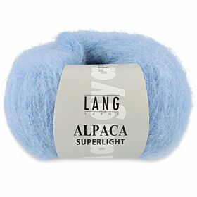 Lang Yarns Alpaca Superlight 21 lichtblauw / hemelsblauw - Wol Garen