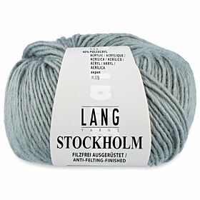 Lang Yarns Stockholm 23 zilvergrijs - Wol/Acryl Garen