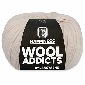 WoolAddicts Happiness 23 licht taupe / zilver - Katoen Garen