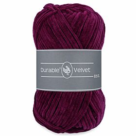 Durable Velvet 249 plum - Chenille Garen