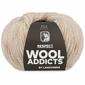 WoolAddicts Respect 26 beige - Merino/Alpaca Garen