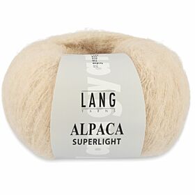 Lang Yarns Alpaca Superlight 26 lichtbeige / zand - Wol Garen