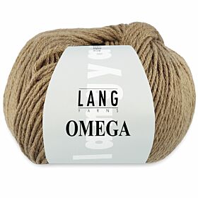 Lang Yarns Omega 26 taupe / donkerbeige - Acryl Garen