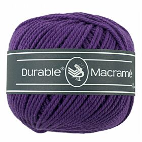 Durable Macramé 0271 violet / paars - Touw Katoengaren