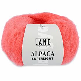 Lang Yarns Alpaca Superlight 28 koraalrood - Wol Garen