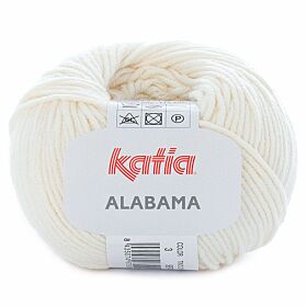 Katia Alabama 03 ecru / naturel - Katoen/Acryl Garen