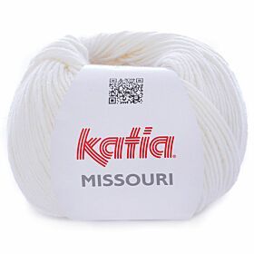 Katia Missouri - 03 ecru - Katoen/Acryl Garen