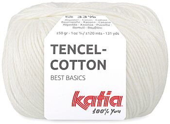 Katia Tencel-Cotton - 03 ecru - Lyocell/Katoen Garen 1