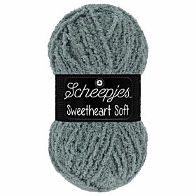 Scheepjes Sweetheart Soft 03 grijsblauw - Polyester Garen