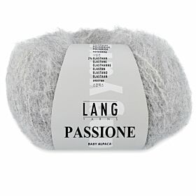 Lang Yarns Passione 03 lichtgrijs mix - Baby Alpacawol Garen