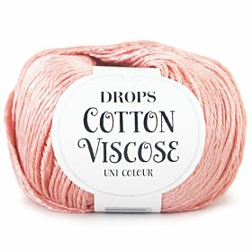 DROPS Cotton Viscose Uni Colour - 03 oudroze - Katoen/Viscose Garen