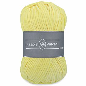 Durable Velvet 309 light yellow - Chenille Garen