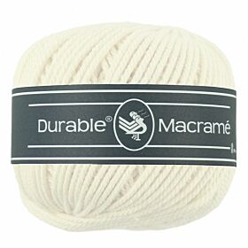 Durable Macramé 0326 ivory / naturel - Katoen Garen