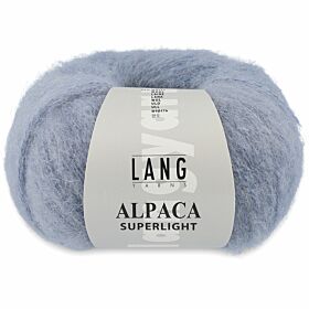 Lang Yarns Alpaca Superlight 33 grijsblauw jeans - Wol Garen