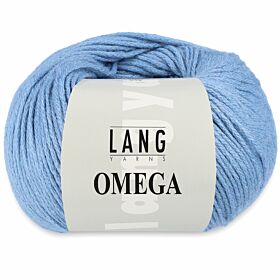 Lang Yarns Omega 33 licht jeansblauw - Acryl Garen
