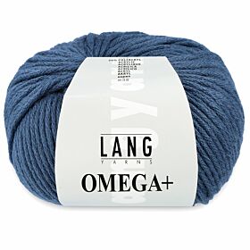 Lang Yarns Omega Plus 34 jeansblauw - Acryl Garen