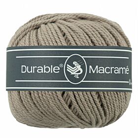 Durable Macramé 0340 taupe - Touw Katoen Garen