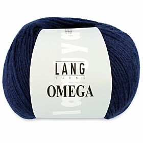 Lang Yarns Omega 35 marineblauw / navy / donkerblauw - Acryl Garen