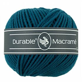 Durable Macramé 0375 petrol - Touw Katoen Garen