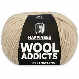 WoolAddicts Happiness 39 beige / camel - Katoen Garen