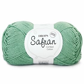 DROPS Safran Uni Colour - 04 saliegroen - Katoen Garen