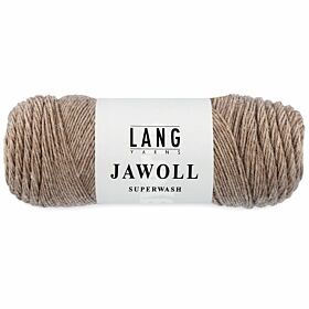 Lang Yarns Jawoll Superwash 45 lichtbruin mix gemêleerd - Sokkenwol Garen