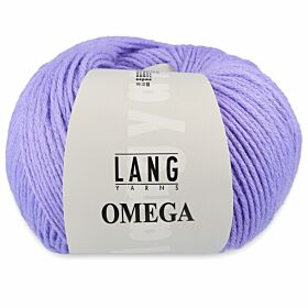 Lang Yarns Omega 46 lila / lichtpaars - Acryl Garen