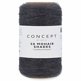 Katia Concept 50 Mohair Shades - 05 antracietgrijs - Mohair Garen
