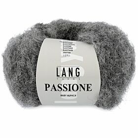 Lang Yarns Passione 05 grijs mix - Baby Alpacawol Garen