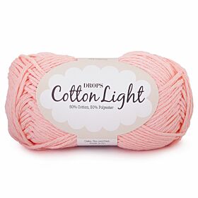 DROPS Cotton Light Uni Colour - 05 lichtroze - Katoen/Polyester Garen