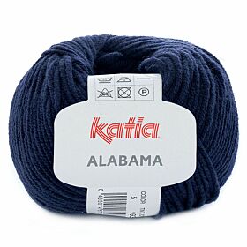Katia Alabama 05 marineblauw - Katoen/Acryl Garen