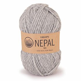 DROPS Nepal Mix - Wol & Breigaren - GD0047-0501 grijs