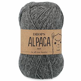 DROPS Alpaca 517 grijs (mix) - Wol Garen