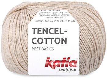 Katia Tencel-Cotton - 06 beige - Lyocell/Katoen Garen 1