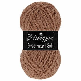 Scheepjes Sweetheart Soft 06 bruin - Polyester Garen